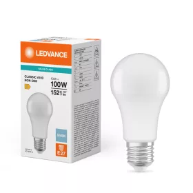   LED izzó A60 E27 13W = 100W 1521lm 6500K hideg fehér LEDVANCE