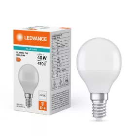   LED izzó P45 E14 4,9W = 40W 470lm 4000K semleges fehér LEDVANCE