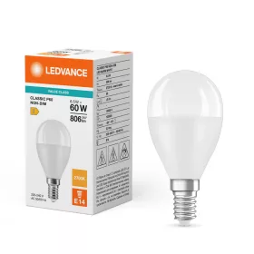   LED izzó P45 E14 6,5W = 60W 806lm 2700K meleg fehér LEDVANCE
