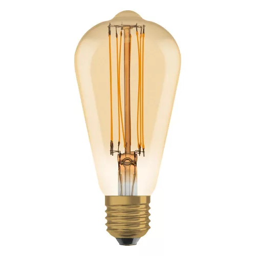 LED dekoratív izzó ST64 Edison E27 8.8W = 60W 806lm 2200K Meleg 320° Izzószálas, szabályozható fényerővel Vintage 1906 Osram