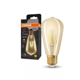   LED dekoratív izzó ST64 Edison E27 6.5W = 55W 725lm 2400K Meleg 300° Szabályozható Vintage 1906 Osram