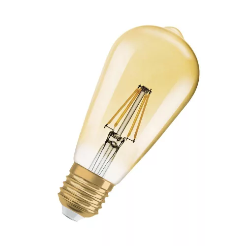 LED dekoratív izzó ST64 Edison E27 6.5W = 55W 725lm 2400K Meleg 300° Szabályozható Vintage 1906 Osram