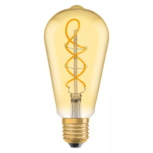 LED dekoratív izzó ST64 Edison E27 4W = 28W 300lm 2000K Meleg 300° Vintage 1906 Osram