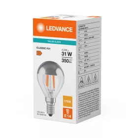   LED izzó P45 E14 4W = 31W 350lm 2700K meleg fehér FILAMENT LEDVANCE