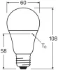 Żarówka LED E27 A60 8.8W = 60W 806lm 2700K Ciepła 200° Ściemnialna Ledvance