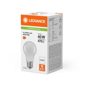   LED izzó A60 E27 4,9W = 40W 470lm 4000K semleges fehér LEDVANCE