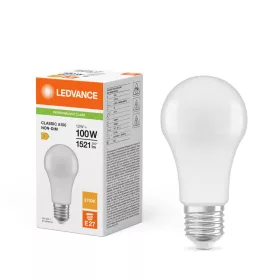   LED izzó A60 E27 13W = 100W 2700K 1521lm meleg fehér LEDVANCE
