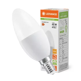   LED gyertyaizzó E14 B35 4.9W = 40W 470lm 2700K Meleg 240° Szabályozható Ledvance