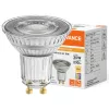LED izzó spotlámpa GU10 PAR16 3.4W = 35W 230lm 3000K Meleg 36° CRI97 Szabályozható Ledvance
