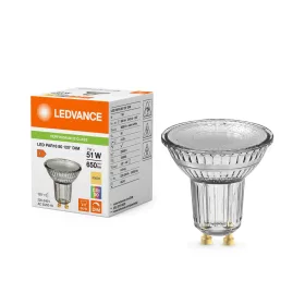   LED izzó spotlámpa GU10 PAR16 7W = 51W 650lm 3000K Meleg színhőmérséklet 120° CRI90 Szabályozható fényerő Ledvance