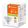 LED izzó MR16 GU5.3 6.5W = 50W 621lm 3000K meleg fehér 12V FILAMENT LEDVANCE