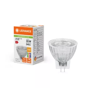   LED izzó MR11 GU4 4.5W = 35W 345lm 2700K meleg fehér 12V FALAMENT DIMMÁLHATÓ LEDVANCE