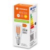 LED izzó T26 E14 2,8W = 25W 250lm 2700K meleg fehér FILAMENT LEDVANCE