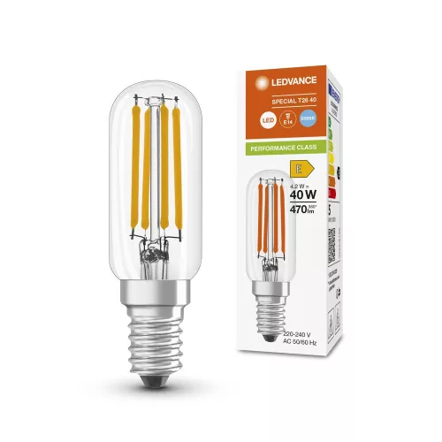 LED izzó T25 E14 4,2W = 40W 470lm 2700K meleg fehér FILAMENT LEDVANCE