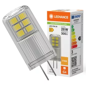   LED kapszulaizzó G4 2.2W = 28W 300lm 2700K Meleg 320° 12V Ledvance
