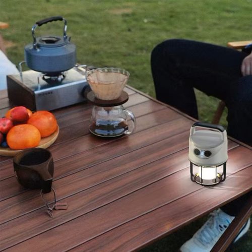 Kempinglámpa Bivouac Újratölthető LED-es utazási zseblámpa USB-C