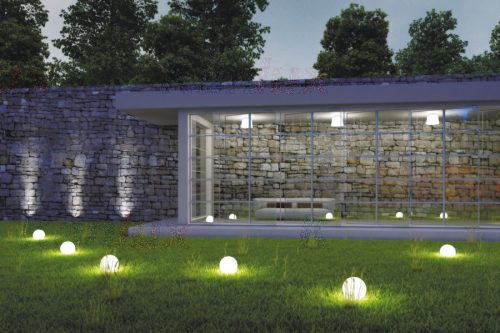 Kerti lámpa lámpa E27 IDAVA 35cm Plug-in Kanlux