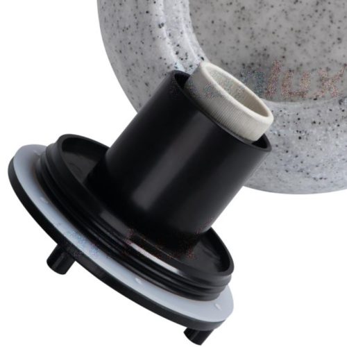 Kerti lámpa kültéri kalapált STONO STONE BALL E27 IP65 30cm szürke KANLUX