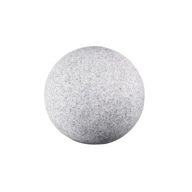   Kerti lámpa kültéri kalapált STONO STONE BALL E27 IP65 20cm szürke KANLUX