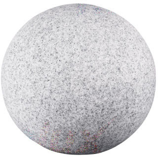 Kerti lámpa kültéri kalapált STONO STONE BALL E27 IP65 20cm szürke KANLUX