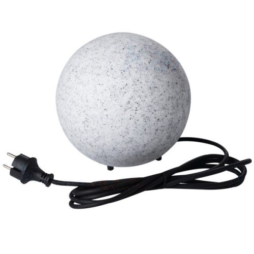 Kerti lámpa kültéri kalapált STONO STONE BALL E27 IP65 20cm szürke KANLUX
