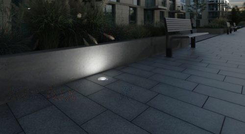 Földre szerelhető lámpatest XARD DL-40 E27 IP67 szoros Terhelés 2 tonna Kanlux