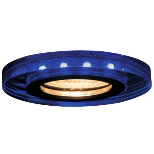 Ezüst halogén mennyezeti lámpatest SOREN GU10, kék színű, Kanlux színű