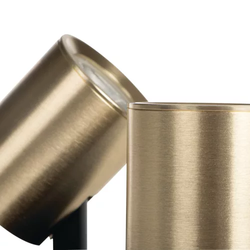 Mennyezeti lámpa LED spotlámpa GU10 állítható kerek fekete-arany Laurin Kanlux