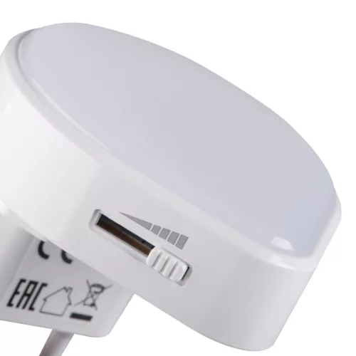 Ulov Kanlux LED konnektorba dugható éjszakai fény, dekoratív, 0,5 W, 30 lm, 3000 K, meleg fehér