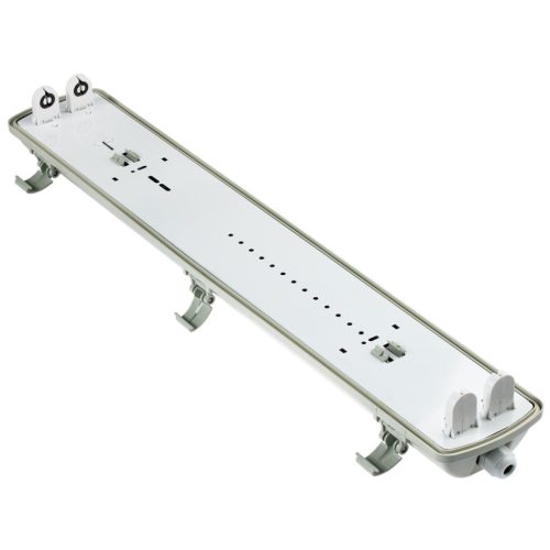 Por és páramentes lámpatest 60cm 2xT8 G13 IP65 OHLD-218 Lumiled