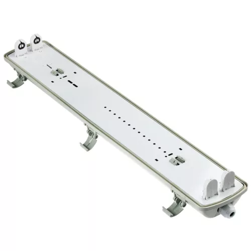 Por és páramentes lámpatest 60cm 2xT8 G13 IP65 OHLD-218 Lumiled