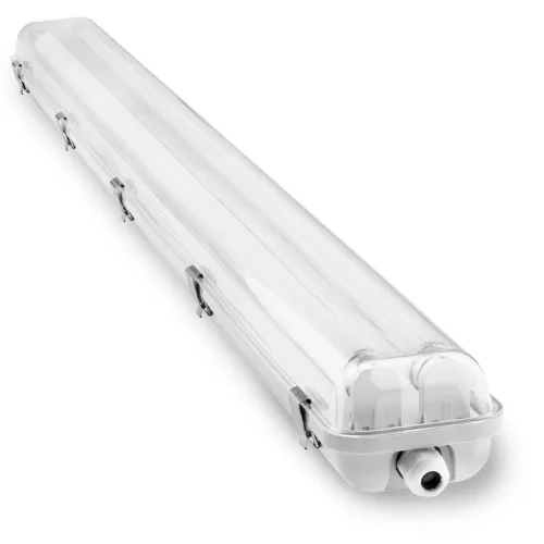 Hermetikus LED porálló lámpatest, armatúra 120cm 2xT8 G13 IP65 OHLD-236 Lumiled