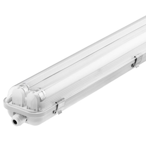 Hermetikus LED porálló lámpatest, armatúra 120cm 2xT8 G13 IP65 OHLD-236 Lumiled