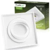 Süllyesztett lámpatest HALOGÉN SPOT TUBE Mozgatható Midi GU10 Lumiled Négyzet Fehér 20mm