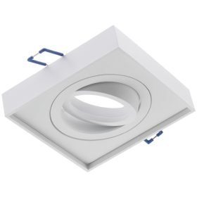   Süllyesztett lámpatest HALOGÉN SPOT TUBE Mozgatható Midi GU10 Lumiled Négyzet Fehér 20mm