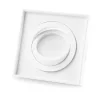 Süllyesztett lámpatest HALOGÉN SPOT TUBE Mozgatható Midi GU10 Lumiled Négyzet Fehér 20mm