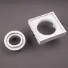 Süllyesztett lámpatest HALOGÉN SPOT TUBE Mozgatható Midi GU10 Lumiled Négyzet Fehér 20mm