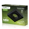 Süllyesztett HALOGÉN TUBE SPOT Mozgatható Midi GU10 Lumiled Square Fekete 20mm