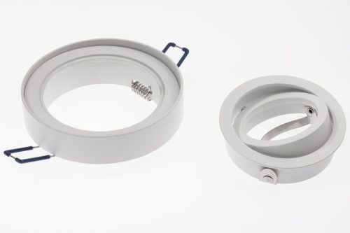 Süllyesztett HALOGÉN TUBE SPOT Mozgatható Midi GU10 Lumiled Kerek Fehér 20mm