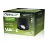 Felületre szerelhető HALOGÉN mozgatható AMAT-S kerek fekete 50mm LUMILED