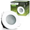 HALOGÉN lámpatest süllyesztett fürdőszobai sofit hermetikus AQUS GU10 LUMILED fehér IP44 ÁLLANDÓ