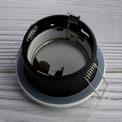 HALOGÉN lámpatest süllyesztett fürdőszobai sofit hermetikus AQUS GU10 LUMILED fehér IP44 ÁLLANDÓ