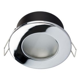   HALOGÉN lámpatest süllyesztett fürdőszobai sofit hermetikus AQUS GU10 LUMILED króm IP44 RÖGZÍTETT