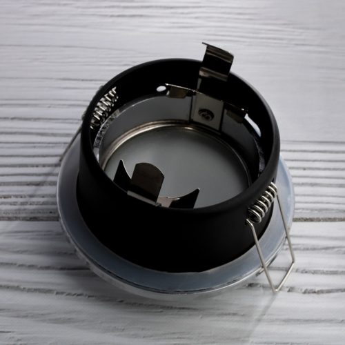 HALOGÉN lámpatest süllyesztett fürdőszobai sofit hermetikus AQUS GU10 LUMILED króm IP44 RÖGZÍTETT