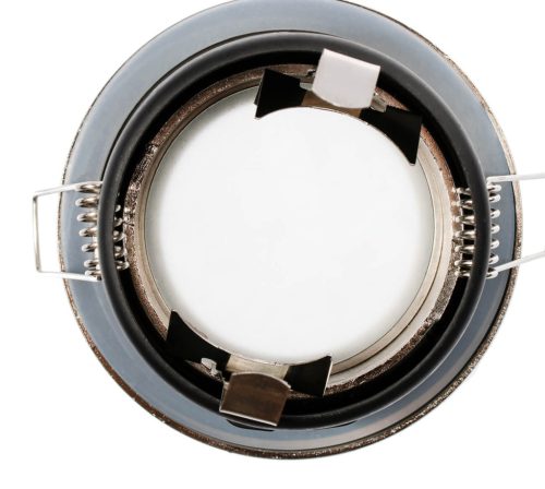 HALOGÉN lámpa Süllyesztett Fürdőszoba Szofit Hermetikus AQUS GU10 LUMILED Szatén IP44 RÖGZÍTETT