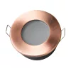HALOGÉN lámpatest süllyesztett fürdőszobai sofit hermetikus AQUS GU10 LUMILED Réz IP44 RÖGZÍTETT
