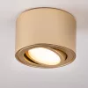 Felületre szerelhető HALOGÉN spot tuba lámpatest állítható kerek arany 50mm AMAT-S LUMILED