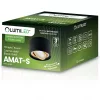 Felületre szerelhető HALOGÉN Spot mozgatható lámpatest AMAT-S INSERT kerek FEKETE-ARANY 52mm LUMILED