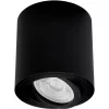Felületre szerelhető HALOGÉN Spotcső rögzítő AMAT-M GU10 LUMILED kerek fekete 84mm