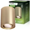 Felületre szerelhető HALOGÉN spot tuba lámpatest állítható kerek arany 115mm AMAT-L LUMILED